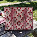 Red Garden Tote