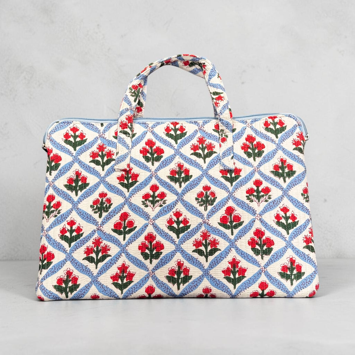 Blue Lattice Laptop Sleeve