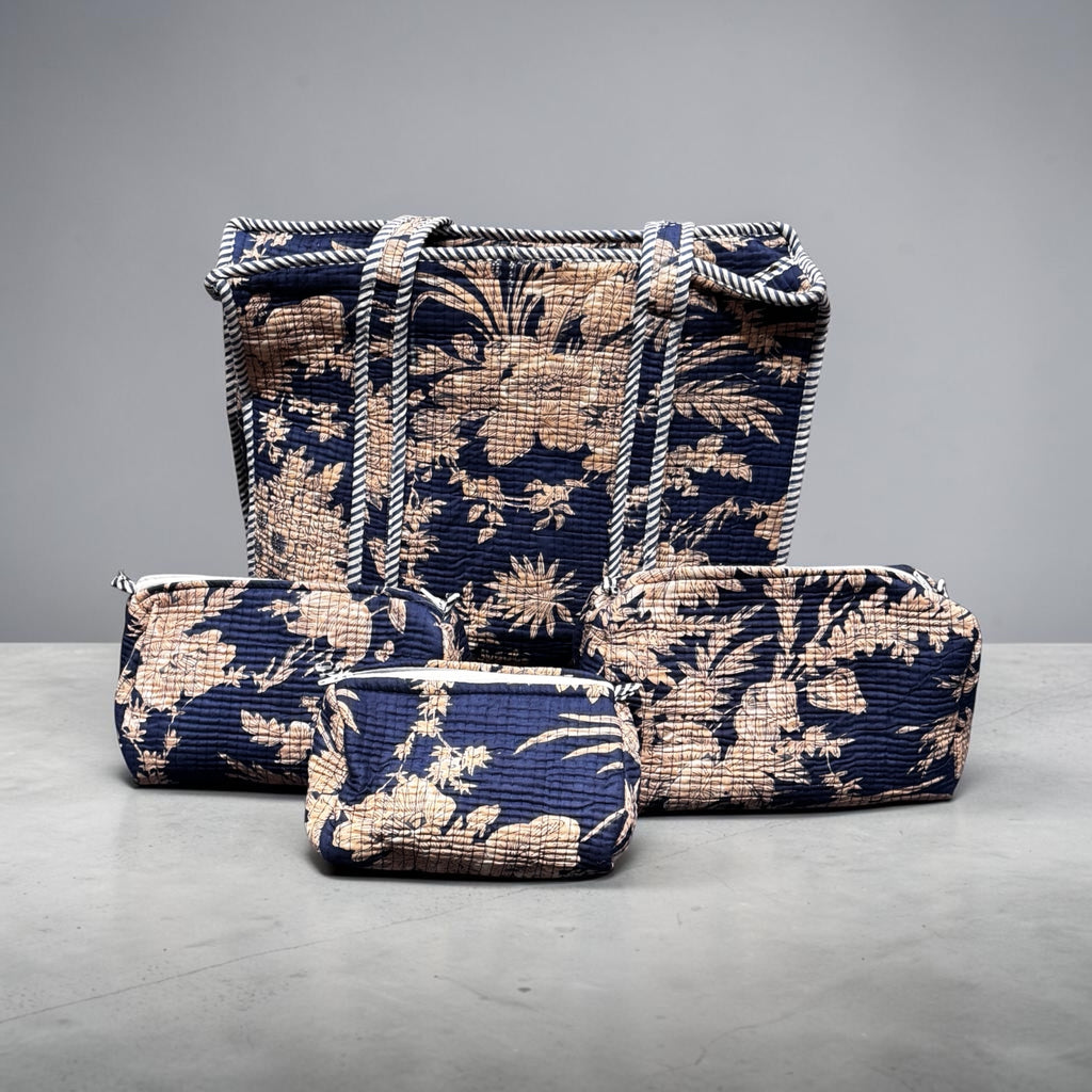 Midnight Gold Tote