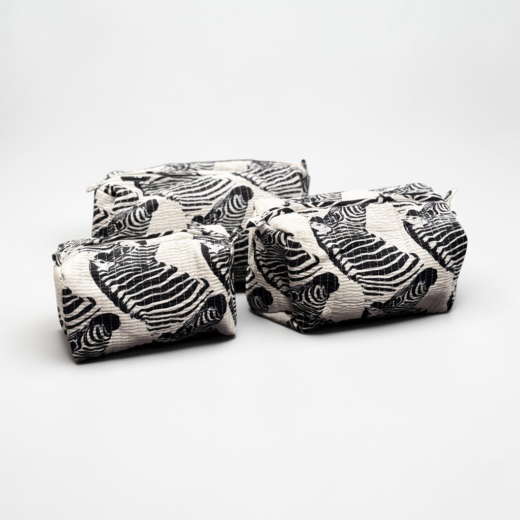 Zebra Pouch set