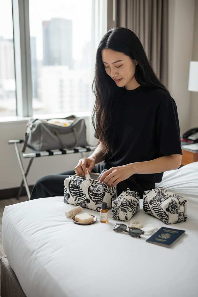 Zebra Pouch set